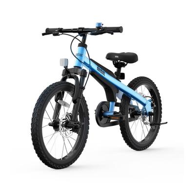 China 115-145cm Kids Bikes 18 Inch 2 Wheels Blue Kids Sport Mountain Bicycles For 6-11 Years Old Balancing Bicycles for sale