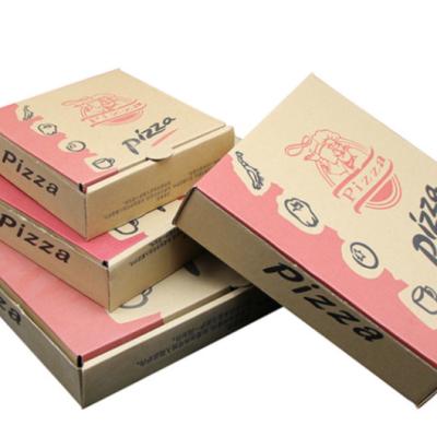 China Good quality disposable kraft paper biodegradable corrugated price jars pizza box for sale