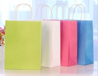 China Recycled Materials New Style High Quality Paper Eco - Friendly Gift Bags for sale