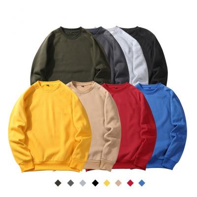 China 2021 Breathable Easy Dry No Shedding 100% Polyester Mens Crewneck Custom Sweatshirt for sale