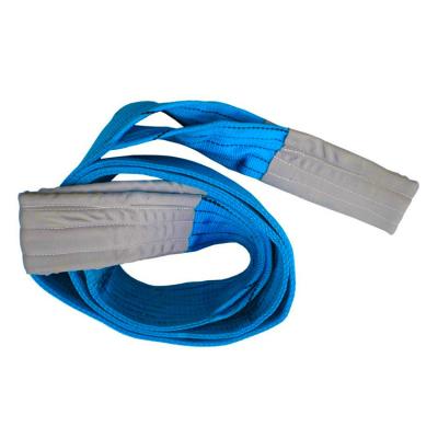 China Hot Sale Offer 100% High Tenacity Polyester Heavy Duty Flat Ratchet Lifting 8T Polyester Webbing Sling for sale