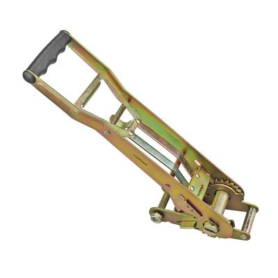 China Hot Sale One Way Cargo Control Lashing Ratchet Tie Down Buckle Lashing Strap for sale