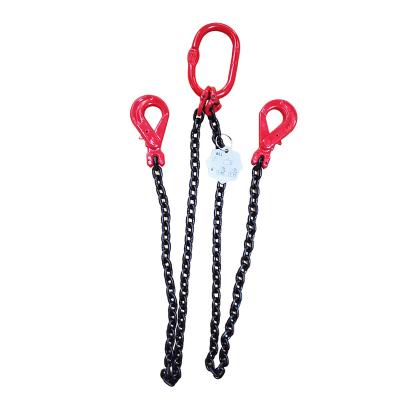 China G80 alloy steel factory direct lifting sling trailer safety chain for sale