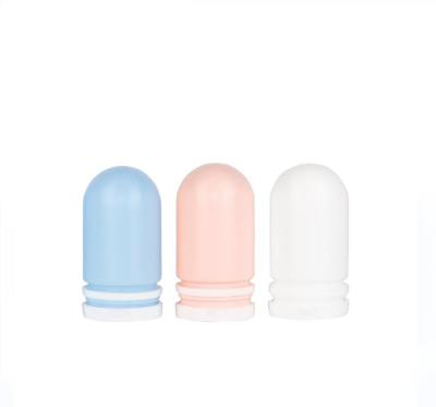 China Wholesale Plastic Double Cap Bayonet Bottle Cosmetic Pull Teardrop Bottle Ampule Bottle for sale