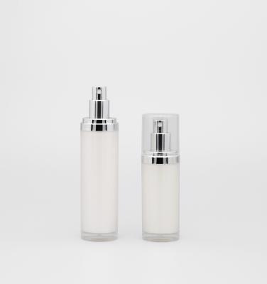 China Cosmetic Airless Foundation Lotion Pump Cream Bottles Acrylic Makeup Liquid Bottle for sale