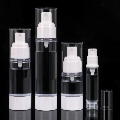 China Square BEAUTY PACKING Pump Bottle 100ml Empty Lotion Serum Airless Square Airless Pump Bottle 30ml Spray Bottle Cosmetics Airless Packaging for sale