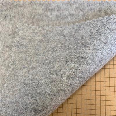 China Double Faced Cashmere 70% 580g/m Camel Color Single Color Wool Blended Fleece 10% Excellent Clothing Quality Soft Fabric For Clothing for sale