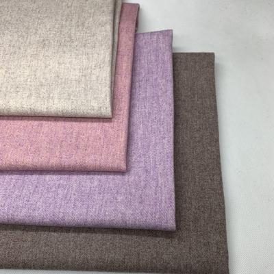 China Antistatic High Quality Soft Multicolor Australian Wool Blended Twill Fine Worsted Semi Fabric for sale