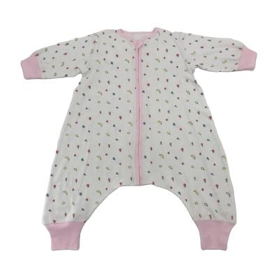 China Breathable Customizable Color Long Sleeves Cute Pattern Baby Sleep Sack Bag For Girls for sale