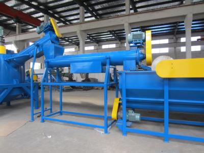 China Waste PP/PE Film Screw Press Dryer Plastic Recycle Washing Line for sale