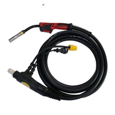 China High Quality Plastic+Metal FEIMATE 5M Cable Length Air Cooled MIG P350 Torch / CO2 Welding Gun for sale