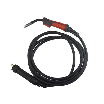 China Plastic+Metal FEIMATE 5M Cable Length Air Cooled MIG 15AK Welding Torch / CO2 Gun for sale