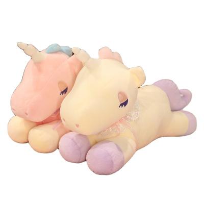 China Custom Cute Stuffed Toy Soft Pink Unicorn Plush Doll Toy Wholesale New 30cm Stuffed Animal for sale