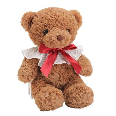 China Wholesale Teddy Bear Doll Teddy Bear Stuffed Toy Ribbon Bear Rag Doll Teddy Bear Doll for sale