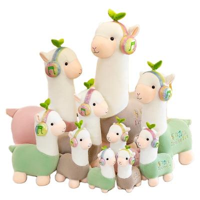 China Wholesale Hot Kids Girls Toys Large Wool Plush Alpaca Pillow Doll In A Variety Of Colors for sale