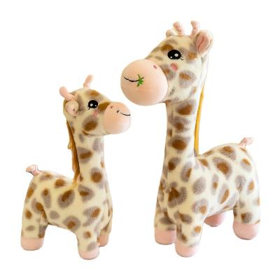 China Plush Giraffe Plush Toy Children Girls Sit Doll Fawn Doll for sale