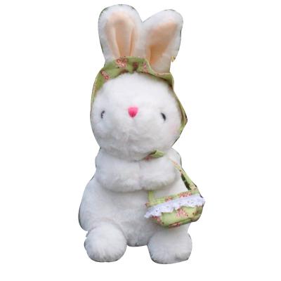 China Wholesale Cute Stuffed Animal Doll Plush Toys Soft Rabbit Rabbit Stuffed Toys Puppet Doll Little White Rabbit for sale