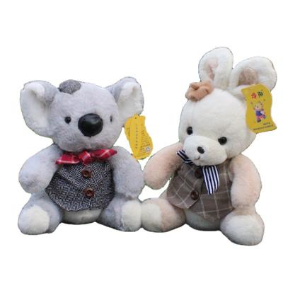 China Toy Master Stuffed Doll Toys 30cm Plush Baby Stuffed Animals Kids Elephant Koala Rabbit Rag Doll for sale