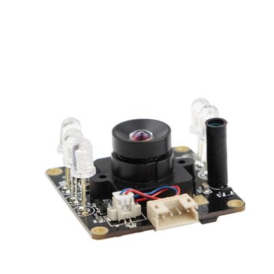 China Face Recognition 2mp IR Camera Module IR Cut Wide Angle 850nm OV2710 Night Vision Camera Module USB2.0 M12 135 Degrees for sale