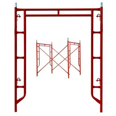 China Tianjin Industrial TSX Galvanized A Frame Safeway Scaffold High Quality Scaffolding Frame For Sale for sale