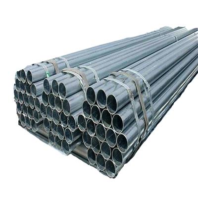 China Contemporary Pre Galvanized Steel Pipe Hot Dipped Galvanized Round Steel Tube Pipe For Construction for sale