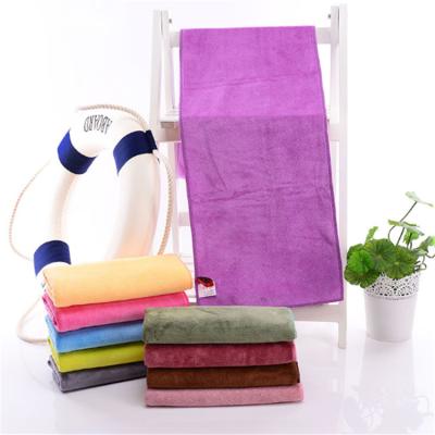 China Wholesale Compressed Microfiber Quick-drying Outdoor Sports Fitness Hot Spring Beach Towel High Absorbent Bath Towel for sale