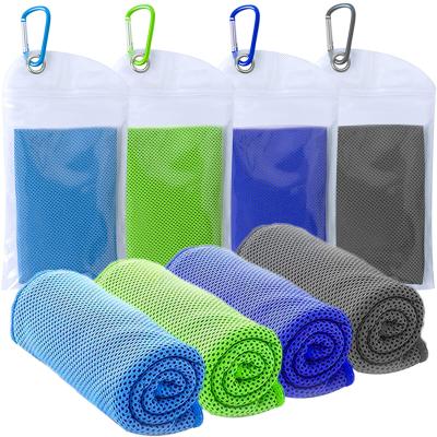 China China Viable Supplier High Quality Microfiber Sports Cooling Towel Towel For Yoga Sport Gym Running Workout Camping Fitness for sale