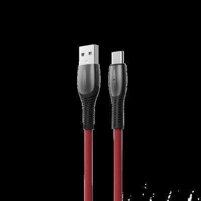 China MIQIA Player Aluminum Alloy Shell Fabric 5A USB Earphone Fast Charging Type-C MP3/MP4 Type-C Cable for sale