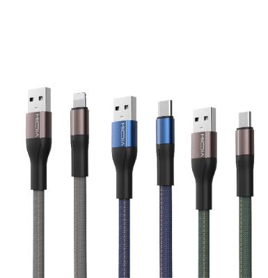 China Original MP3/MP4 V8 Micro Shave Player Cables 2.4A 100CM Smartphone USB V8 Data Sync Alloy Fast Charging Charging Cable for sale