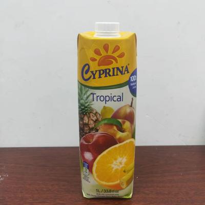 China 1000ml Slim Food Juice Beverage Carton Package Package And Filling Machine for sale