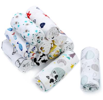 China China Manufacturer Cheap Anti Static Soft Designer Kids Blankets Double Layer Bamboo Cotton Muslin Baby Blankets for sale