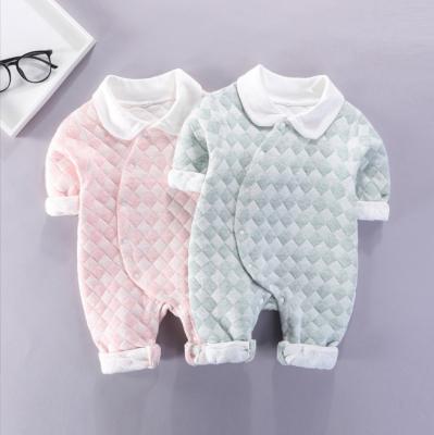 China Hot Baby Autumn Clothes Romper Crawl Clothes Boy Girl Autumn And Winter New Born Long Cotton Sleeeves Newborn Clothes 0-1 Year Cotton for sale