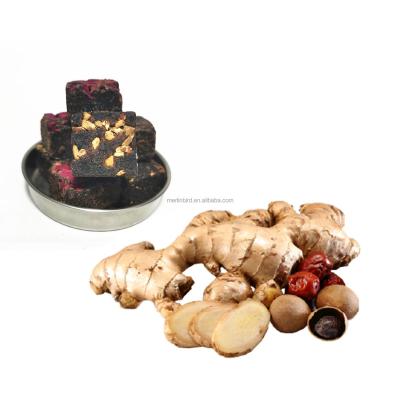 China Brown Sugar Longan Red Date Ginger Tea Loose Brick for sale