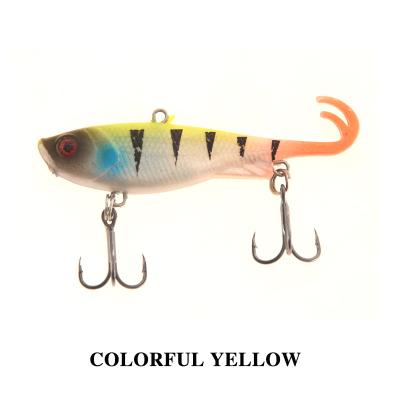 China Lead Tackle Fishing Lure Most Popular High Strength Zinc Alloy Lead Plastic Head Fishing Lures for sale