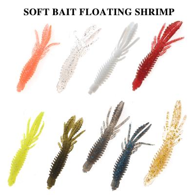 China ABS Plastic Custom Colors Bionic Soft Lure 60mm 2g Groundbait Wobbler Fishing Lures Swimbait Easy Stripper for sale