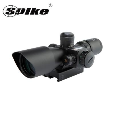 China Red Ice Spike Optics Sideswipe 2.5-10x40 Long Laser Chain Riflescope Riflescope Hunting Rangefinder for sale