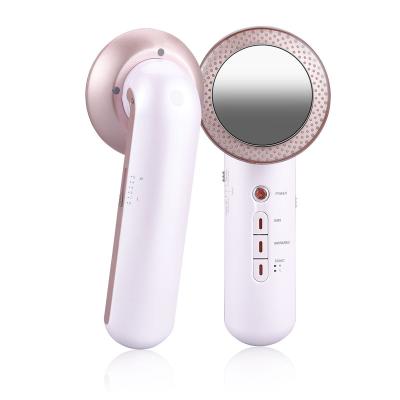 China Portable Home Use Ultrasound Cavitation Anti-Puffiness Face Body Slimming Ultrasonic Beauty Massager Fat Burner Machine Galvanic Infrared Weigh for sale