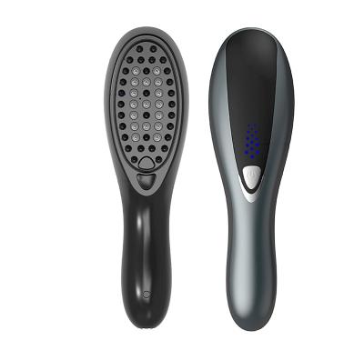 China Good Selling Salon Home Barber Shaver LED Therapy Hair Brush Laser Hair Growth Comb Scalp Massager For Hair Growth for sale