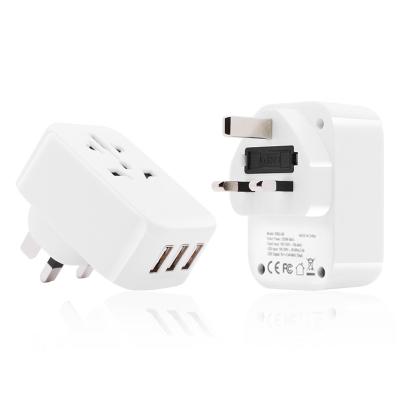 China NEW FROM Safty! ! ! WORLD to UK plug adapter converter plug for sale