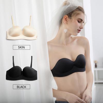 China Breathable Sexy Ladies Big Size Padded Bra Inflatable Air Lift Up Bra With Detachable Pad for sale