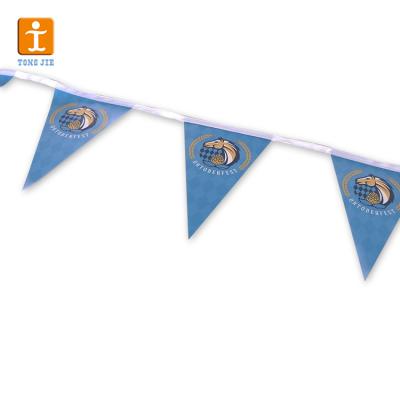 China Lightweight Custom String Flag Indoor Decorations Party Flags Event Flags for sale