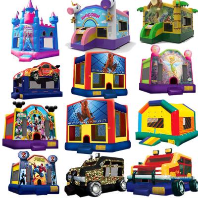 China Eco-friendly Adult Commercial Grade Castle Comercial PVC Bouncy Outdoor Small Bounce House For Kids Inflatable for sale