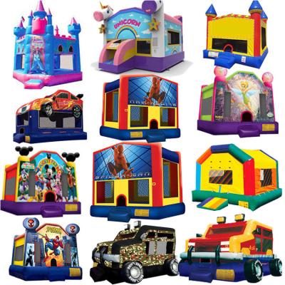 China Eco-friendly Inflatable Castle Toddler Soft Jumping Game And Bounce 7in1 Commercial Combo House With Hooks for sale