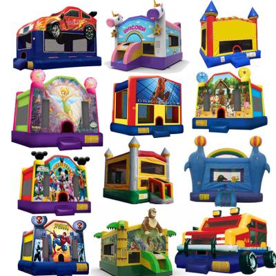 China Eco-friendly Toddler Houses Rental Soft Play Inflatable Moon Air Bouncer Outdoor Bounce House for sale