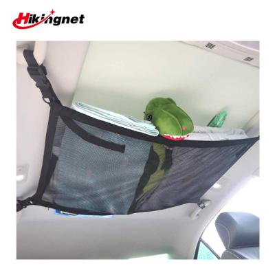 China 2021Car Interio Geometric Roof Mesh Car Ceiling Storage Net for sale