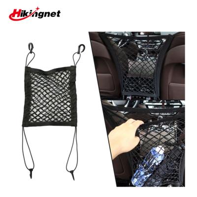 China Brief & 2021 Single Color Top Selling Materials Storage Net Car Mesh Organizer for sale