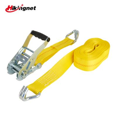 China 2021 Hot Selling Top Quality Polypropylene Webbing Ratchet Tie Down Straps for sale