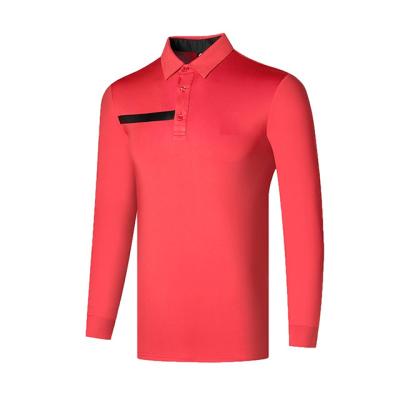 China Breathable Spring Autumn Golf Long Sleeve Quick Dry Mens Breathable Clothes for sale