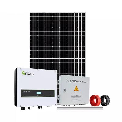 China Complete Set Solar Energy System 10000w Hybrid Solar System 3KW 5KW 8kw 10KW Solar Power System for Home for sale