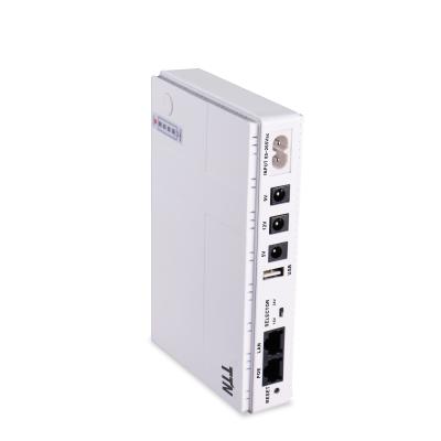 China ups mini 5v 9v 12v 15v 24v 36W portable mini ups poe 1036p for wifi router 20000 mah for sale